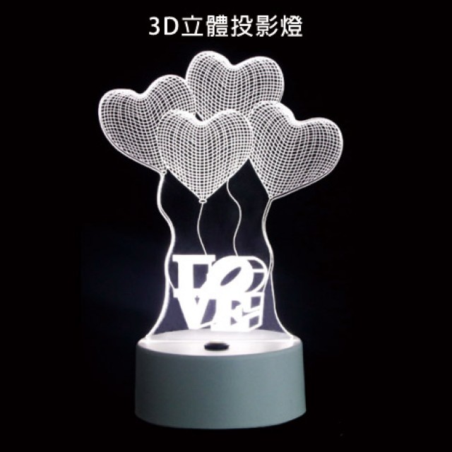 3D立體投影燈玫瑰香皂花束 驚喜送花閃亮亮