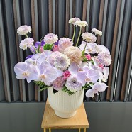 輕語祝福 優雅大型盆花 萬用推薦