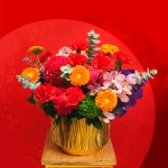 預約一整年的豐盛美滿 福氣先行 喜慶萬用盆花