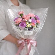 溫柔的擁抱 小珍珠包圍的母愛 媽咪我愛你