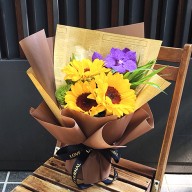 陽光不散場 向日葵畢業花束