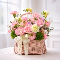 粉愛你哦 母親節進口粉色康乃馨盆花