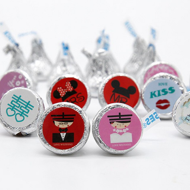 喜糖推薦 KISS巧克力 甜蜜分享 經典婚禮喜糖 喜糖 巧克力 創意喜糖 