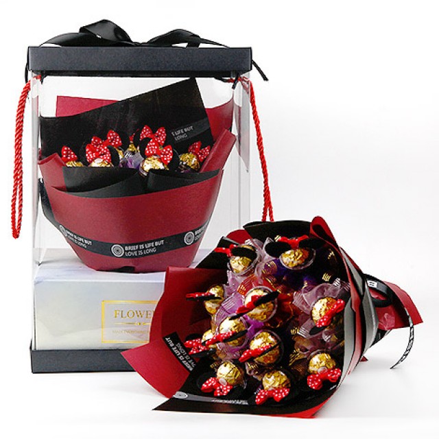 花店強打  甜蜜金莎巧克力花束 銷售冠軍 金莎巧克力花束 情人節禮物 情人節要送什麼 