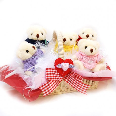 小熊系列 毛衣熊熊家族 可愛玩偶 浪漫禮物 紀念禮物 