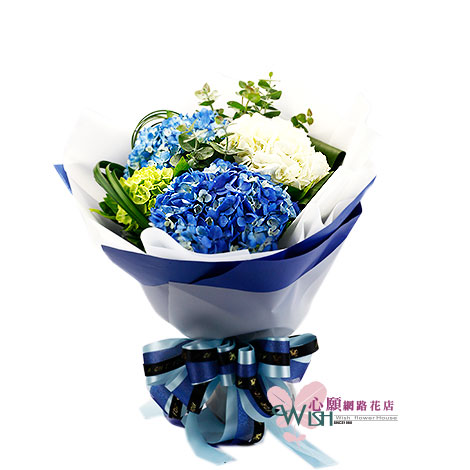 花店推薦 繡球花花束 高品質的花束 花束 花店 繡球花花束 